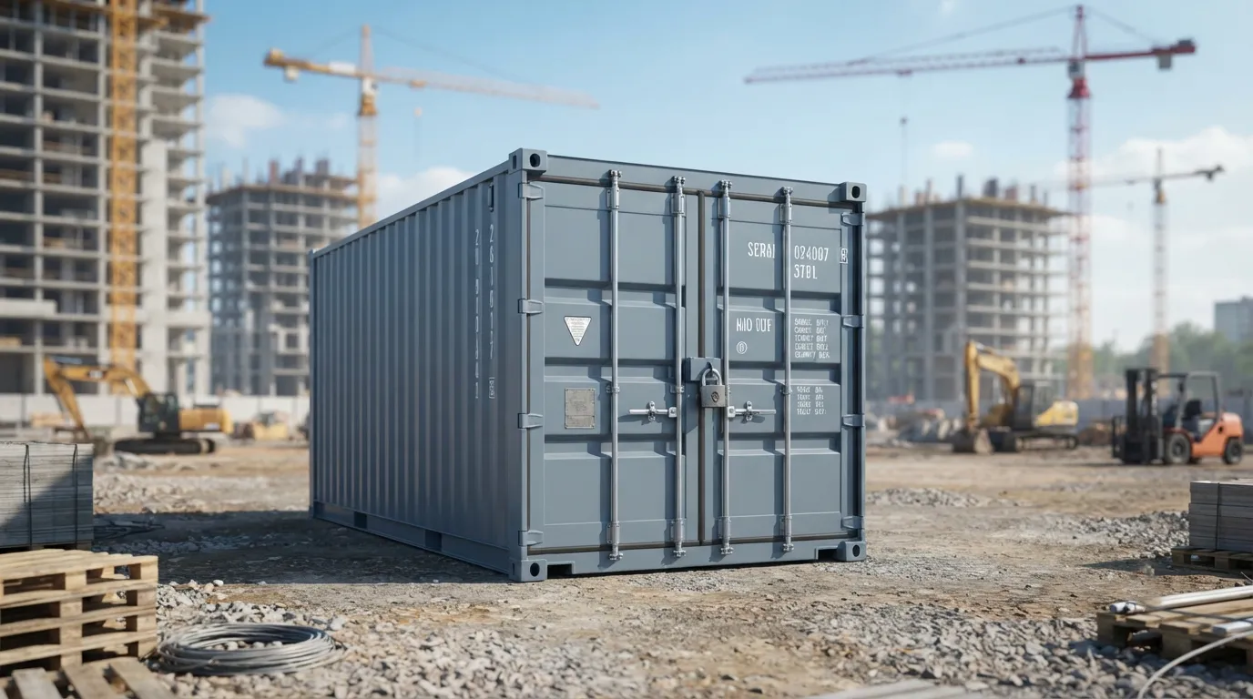 20ft storage container from our Rogers fleet